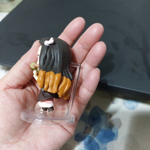 Super Cute Small Mini Nezuko Kamado Demon Slayer Action Figure Standing Toy - Picture 5 of 6